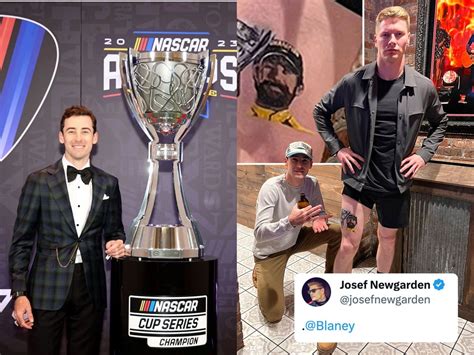 IndyCar star gets Ryan Blaney tattoo on his thigh after Penske star wins 2023 NASCAR Cup Series ...