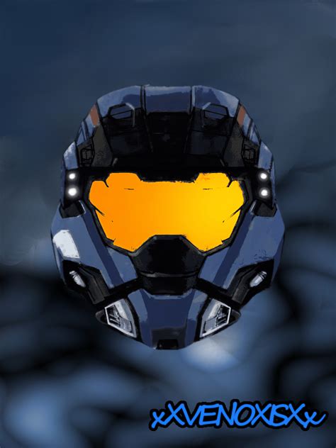 halo reach carter helmet by xXVENOXISXx on DeviantArt