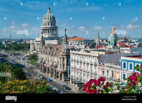 Capital Building Grand Theatre Havana Cuba Stock Photo - Alamy