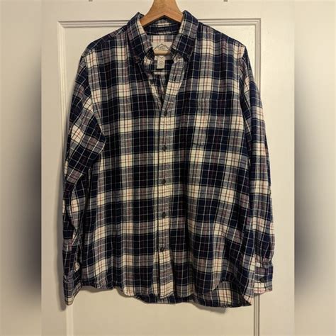 St John S Bay Shirts Mens Flannel Button Down St Johns Bay Classic Fit Flannel Poshmark