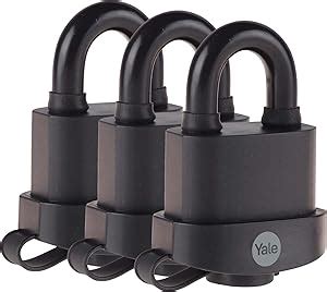 Yale Y B High Security Mm Weatherproof Padlock Pack Of