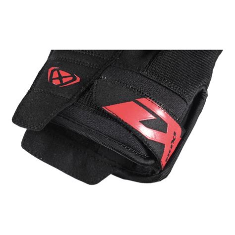 Gants Textile Mi Saison Ixon Ms Fever Noir Rouge Quipement Route Sur