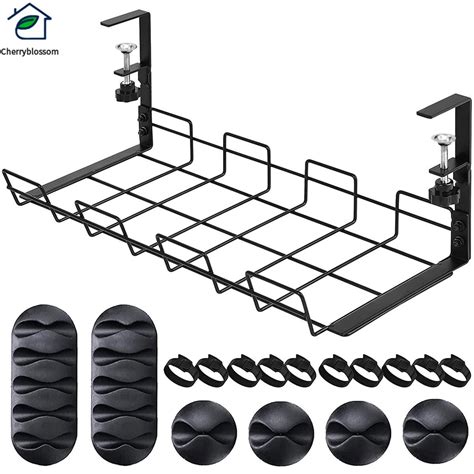 Bandeja De Gerenciamento De Cabos De Polegadas Sob A Escorrega O Pre O