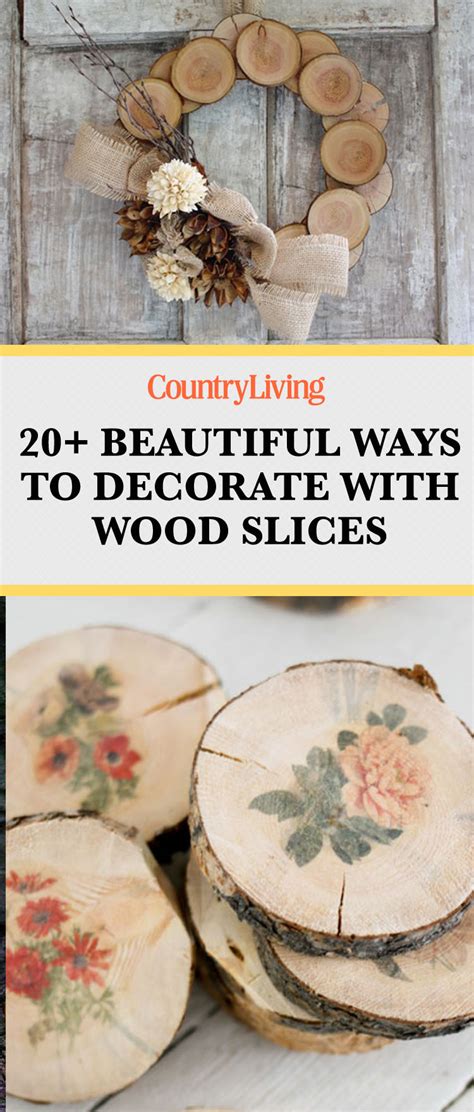 20 Easy Wood Slice Crafts - DIY Wood Slice Project Ideas