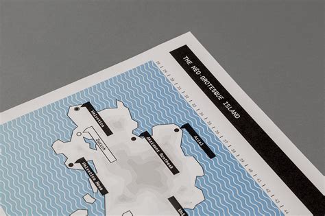 Map of the Lineal Islands on Behance