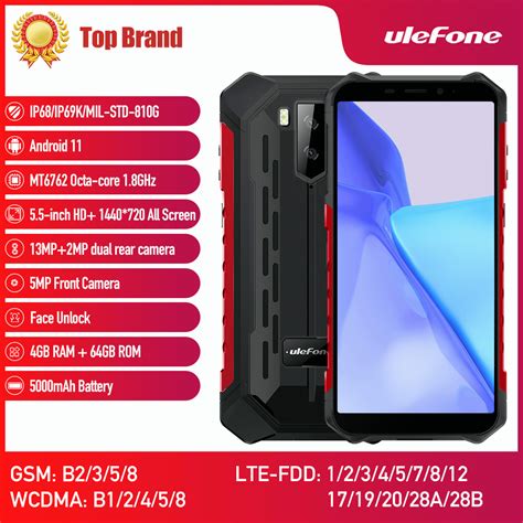 Ulefone Armor X9 Pro Rugged Smartphone Android 11 4GB 64GB 4G LTE