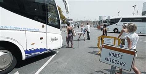 Bcn Ataja El Libre Albedr O De Los Autocares Tur Sticos El Peri Dico