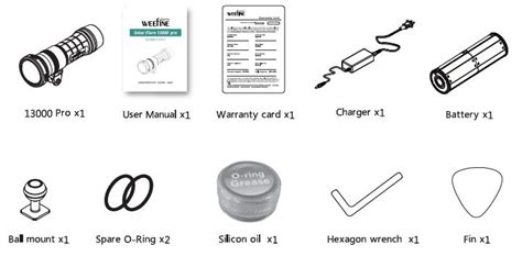 Weefine Solar Flare Pro Underwater Videolight User Manual