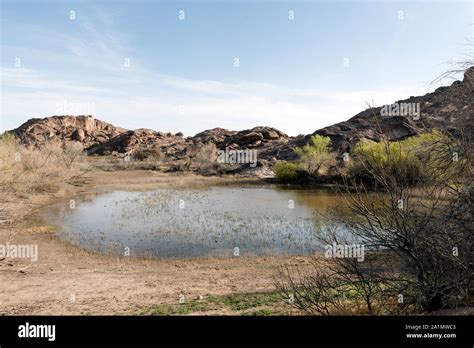 One Of The Tanks At Hueco Tanks State Historic Site Near El Paso In El