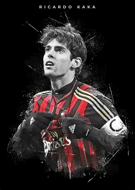 Ricardo Kaka Paintings Art Soccer Stars Ac Milan Ricardo Kaka