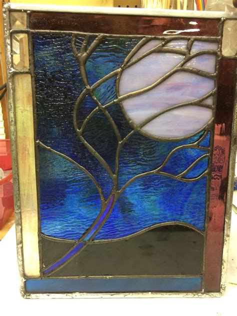 Stained Glass Tree Painting Art Stained Glass