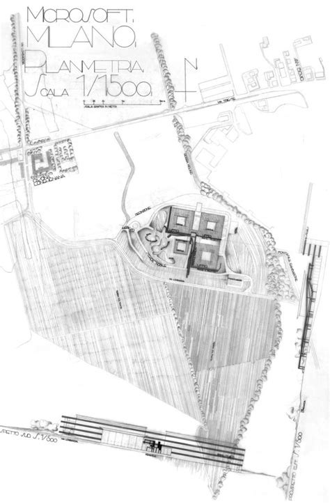 Site Plan Microsoft Milan By Flores Prats Architecture