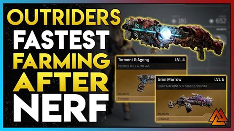 How To Farm Legendaries Fast After The New Update Outriders Demo