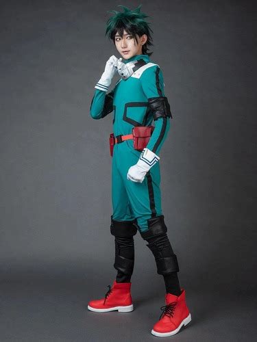 Traje Cosplay Izuku Midoriya Deku Boku No Hero Academia Cuotas Sin