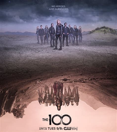 Laffiche Officielle De La Saison 5 De The 100 The 100 France