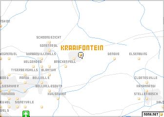 Kraaifontein (South Africa) map - nona.net