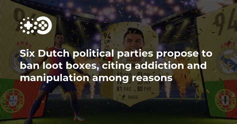 Six Dutch Political Parties Propose To Ban Loot Boxes Citing Addiction And Manipulation Among