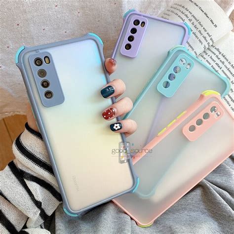 เคสซิลิโคนกันกระแทก สำหรับ Huawei Nova 5t 6se 7 7i 7se Y9s Shopee