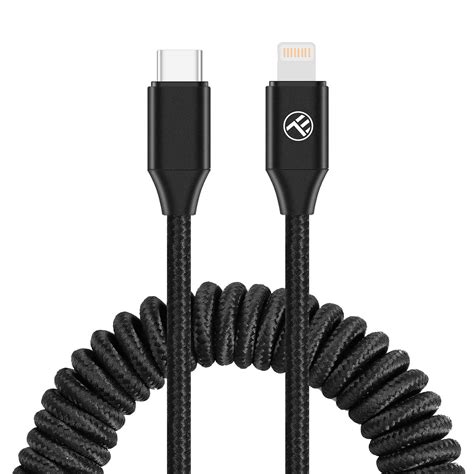 Tellur Spiral Lightning Kabel M Usb C Lightning Dkk