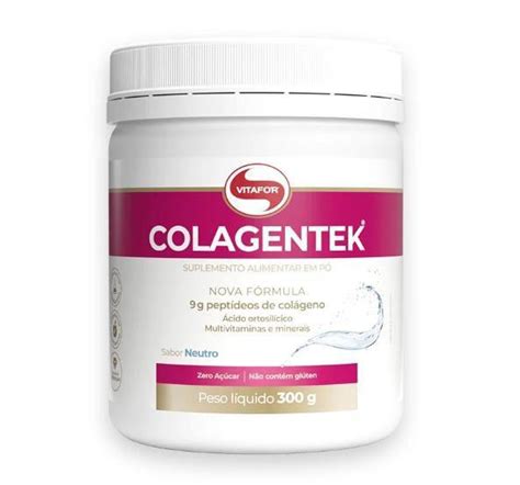 Colagentek G Vitafor Colageno Hidrolisado Sabor Neutro Col Geno