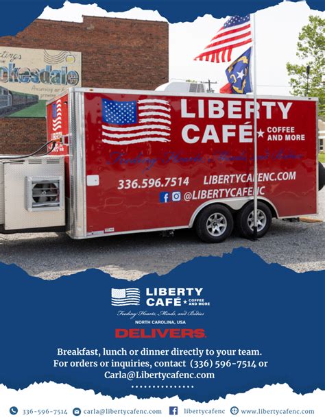 Deliveries Liberty Cafe Liberty Cafe