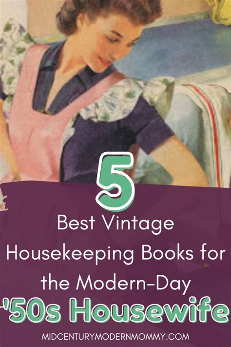 The Top 5 50s Housewife Books For Keeping House ⋆ Mid Century Modern