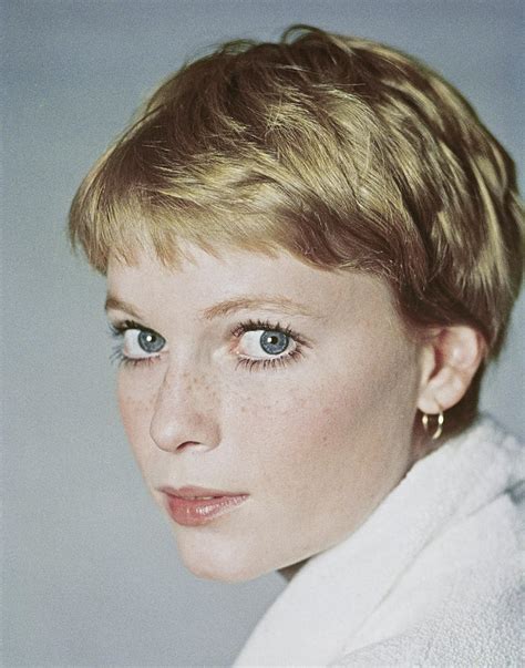 Portrait Of Mia Farrow Photograph By Camerique