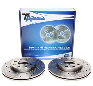 TA Technix Sport Bremsscheiben Satz VA AD Tuning