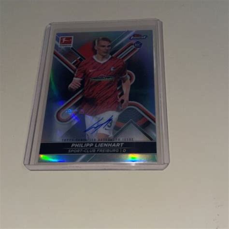 PHILIPP LIENHART 2021 22 Topps Finest Bundesliga AUTO Refractor EBay