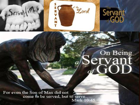 Being A Servant Of God Ppt