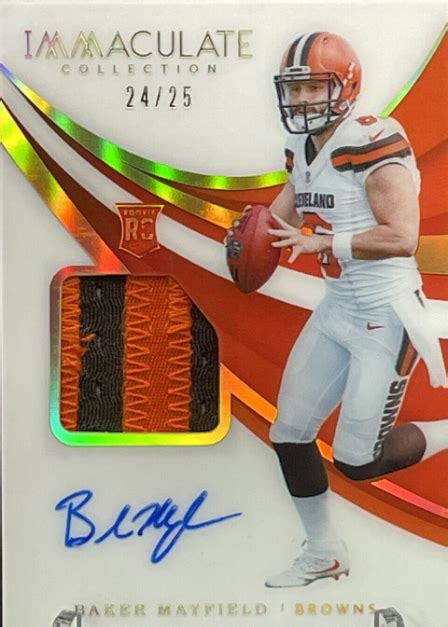 Most Valuable Baker Mayfield Football Cards