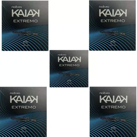 Natura Kaiak Extremo Sabonete Barra 5un 90g Parcelamento Sem Juros