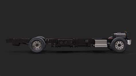 3d Full Electric Truck Chassis Model Turbosquid 2056170