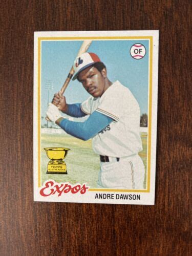 1978 Topps Baseball 72 Andre Dawson All Star Rookie Expos HOF Free