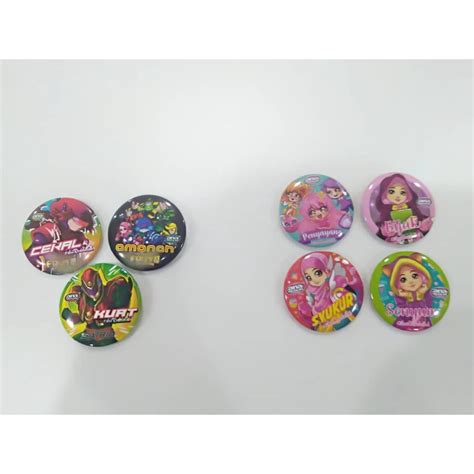 Button Badge Merdeka Mewarna