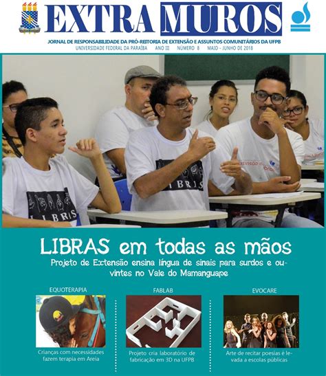 Capa 8 Edição — Universidade Federal Da ParaÍba Ufpb PrÓ Reitoria De