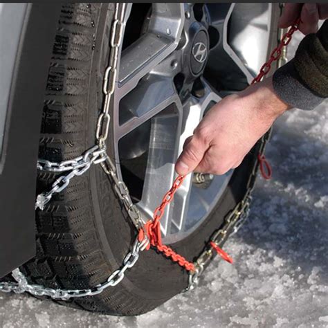 How to Install Snow Tire Chains on Your Car – Atli snow tire chains ...