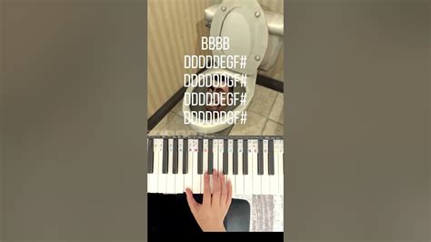 Skibidi Toilet Dafuqboom Piano Fingers And Hands Tutorial