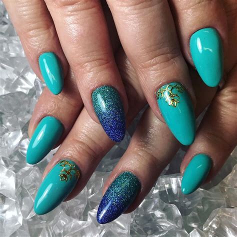 Updated Trendy Turquoise Nails