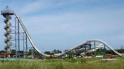 First Riders Go On Verruckt World S Tallest Water Slide New Videos