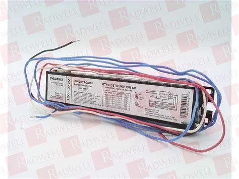 Qtp X T Unv Isn Sc Ballast Ignition Transformer By Osram Sylvania