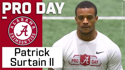 Patrick Surtain II FULL Pro Day Highlights - Win Big Sports