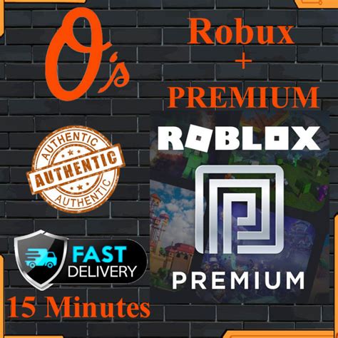 Roblox Card Robux Gift Card Premium Robox O