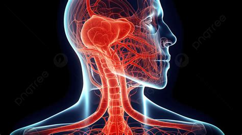 Gambar Kepala Manusia Dengan Arteri Dan Vena Diagram Gambar