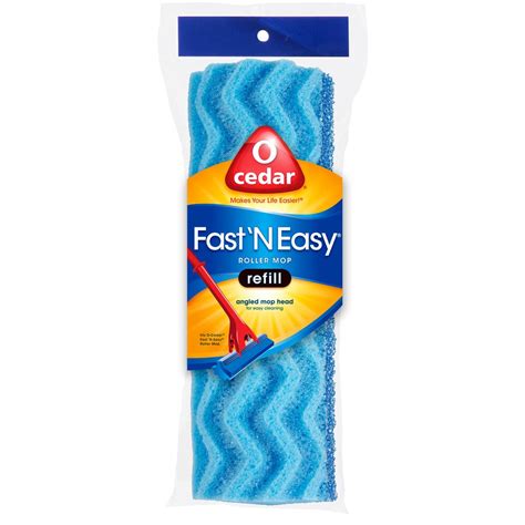 O-Cedar Fast 'n Easy Roller Sponge Mop Refill | eBay