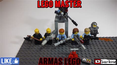 Como Hacer Armas De Lego Lego Master Remasterizado Youtube