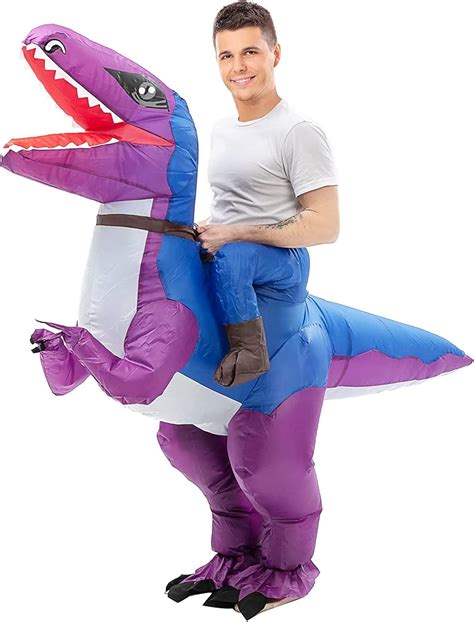 Fxich Inflatable Dinosaur Costumes For Adult Inflatable T Rex Costume