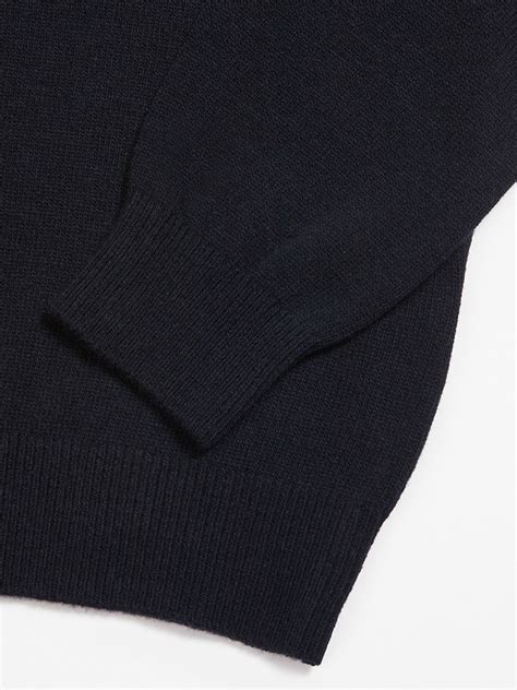 Wool Comfort Cardigan D Navy Eternal Journey