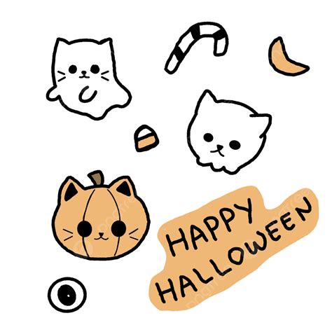 Happy Halloween Cat Sticker Halloween Halloween Cat Cute Halloween