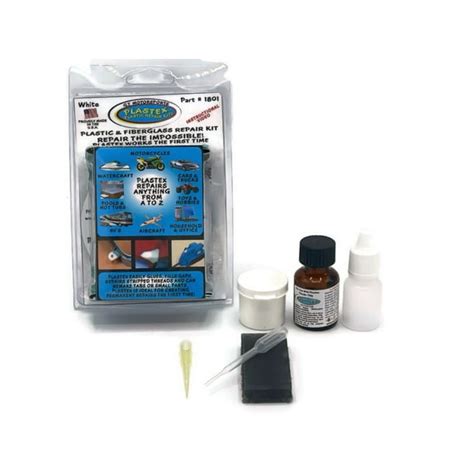 Plastex Plastic Repair Kits Plastic Adhesive Easily Glue Repair Or